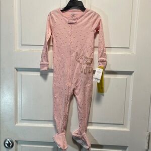 Carter's Pink Footie One Piece Sleepwear